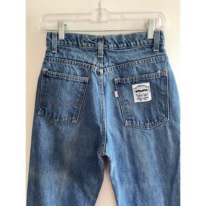 VTG 70s Levi's White Tag Jeans Womens 11 Straight Medium Wash High Rise